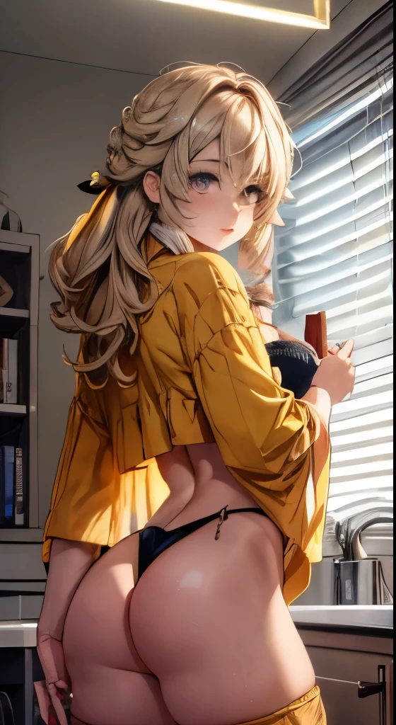 Navia de genshin Impact), 1 girl, En pie (en la playa), blue-painted nails, {{{Pino Bikini}}}, (((piernas musculosas))), (((showing me her big ass))), vientre musculoso, En pie, Pie descalzo, (Foto de cuerpo entero), (pelo corto), senos medianos, Reflejo ocular, ojos alargados, ojos alargados, mal humor, anime, Anime style, cinematic lighting , brillar, Artefactos JPEG, Luz brillante, Rayos divinos, Trazado de rayos, panorama, Canon, UHD, Obra maestra, piel texturizada, Super detail, Detalles altos, La mejor calidad, Very high resolution, 16k