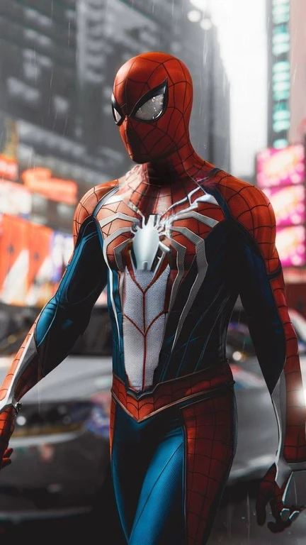 (8k, RAW photo, best quality, masterpiece: 1.2), ultra detailed, official art, photo-realistic: 1.37, spider man, black suit, spider in the center of your chest in white, organic looking clothing, gooey testura, symbiote, art, PS5 cinematic screenshot, highly detailed and detailed cinematic rendering, ultra photorealistic raytricing, with cinematic lightingaction pose