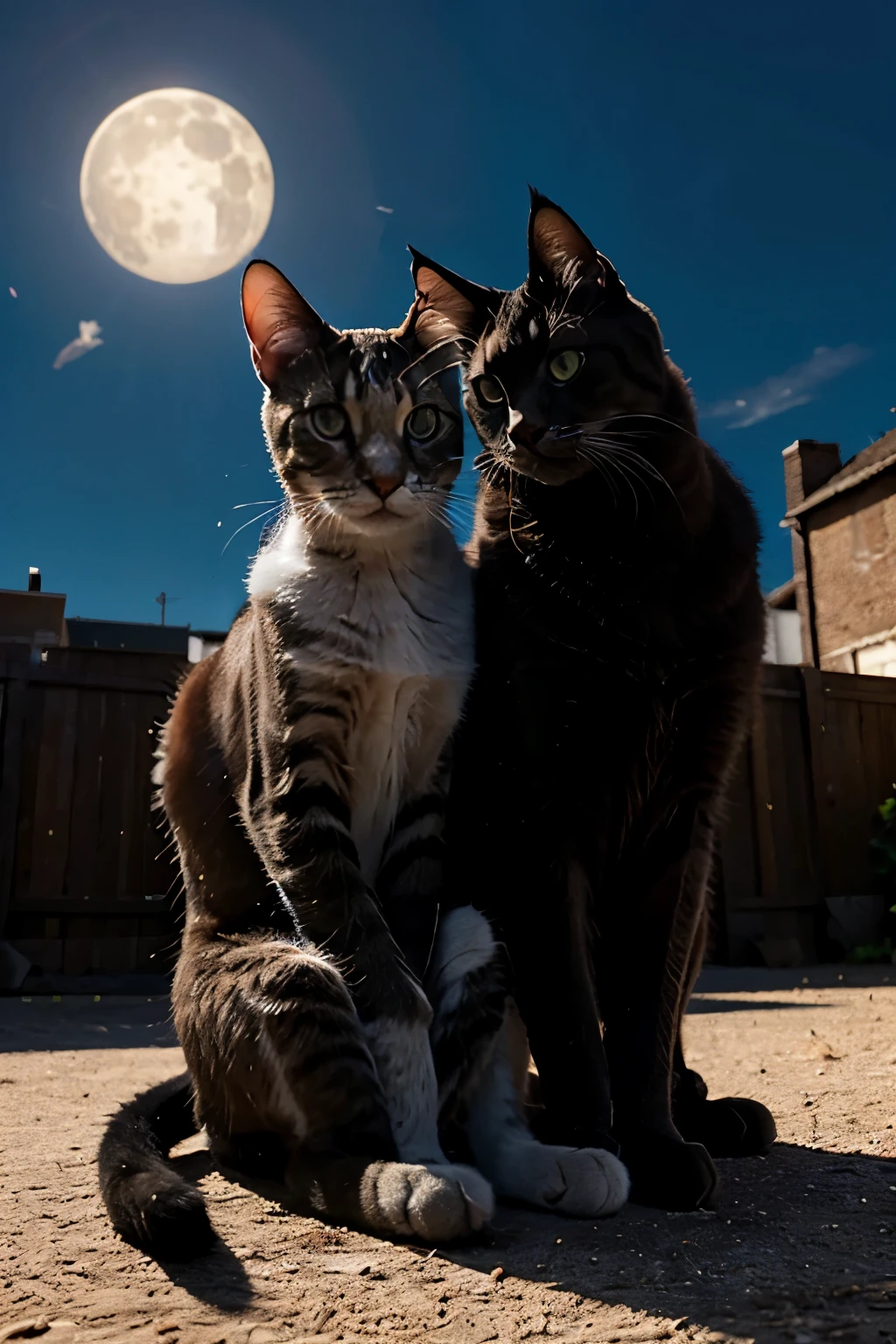 incredible beautiful scene of cats taking over the world