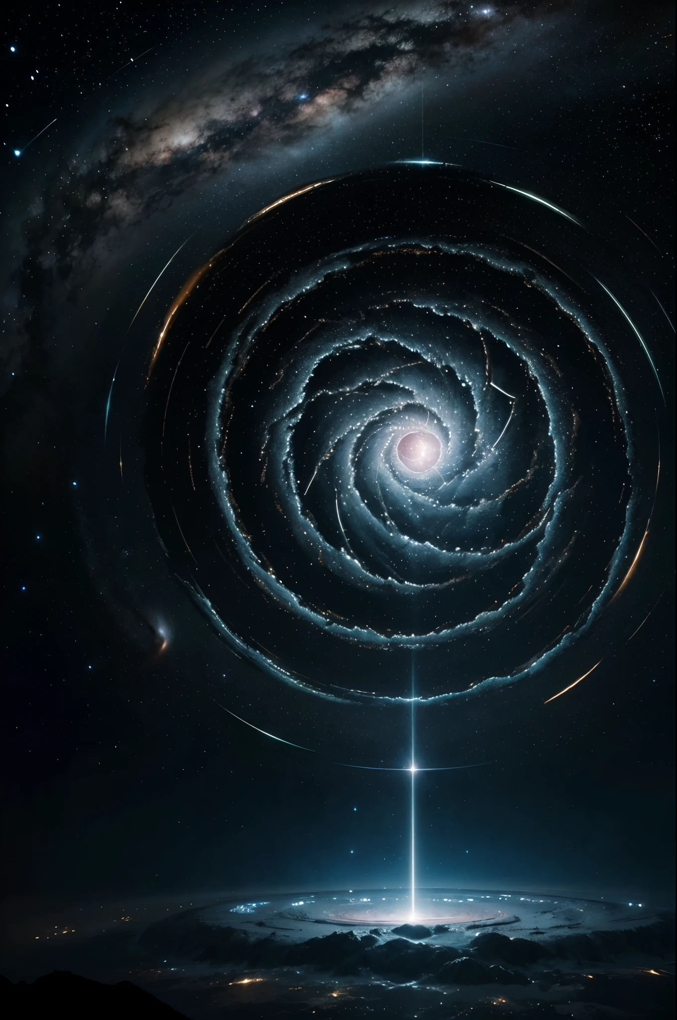 Scientific Inquiry Animation: Unraveling Galactic Mysteries
Conclude with an image symbolizing ongoing scientific inquiry into ghost galaxies. Animate researchers engaging in collaborative study, exchanging ideas, and unraveling the mysteries surrounding these elusive celestial entities.