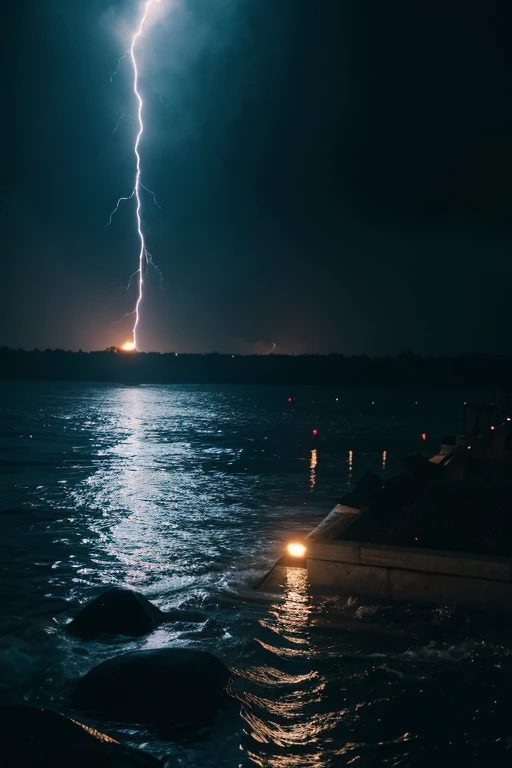 downpours，Eschatological，be desperate，One guy，废墟