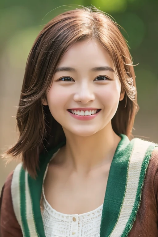top-quality、masterpiece、hight resolution、4K、real 20 year old woman、Sparrow Villain、sparrow、a smile、Hairstyle is short、1girl in、