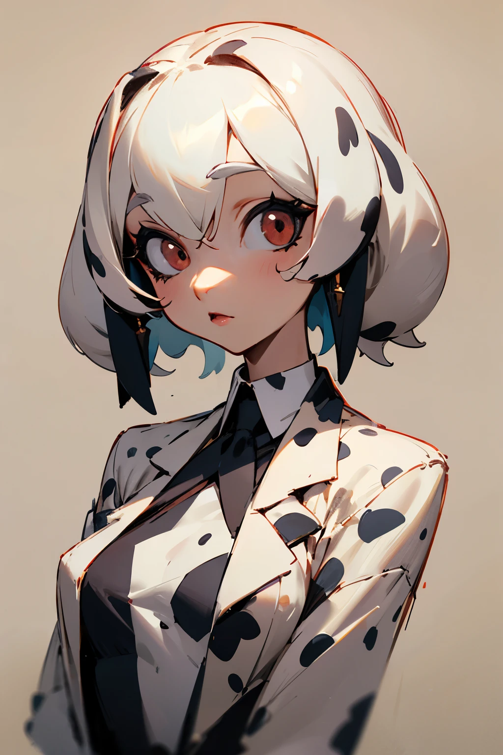 Dalmatian　anthropomorphic woman