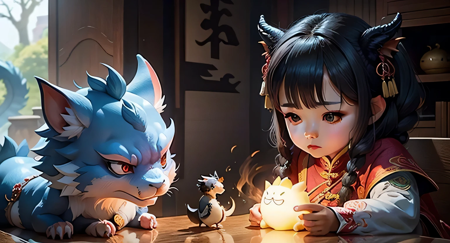 small puff、femele 、Mini Dragon