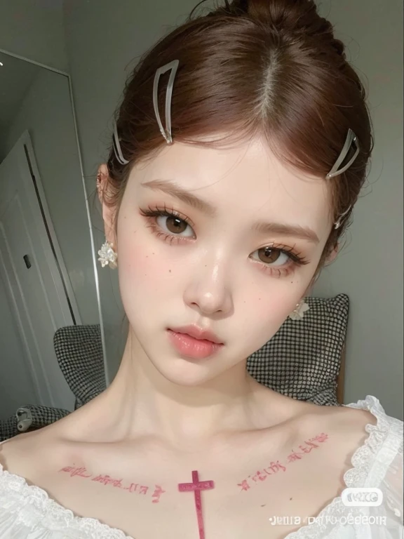 Rose from Blackpink face, ultra hd, 8k.