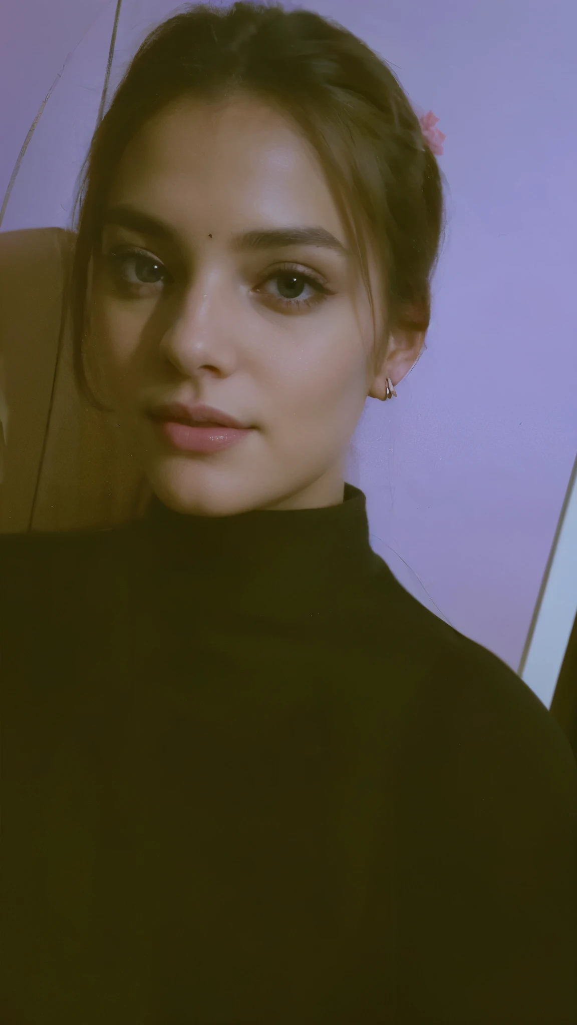 Change background, ultra realistic, 8k, hd , earings in both ears , glasses on eyes , beautiful, don't too much Change the real image, sexy