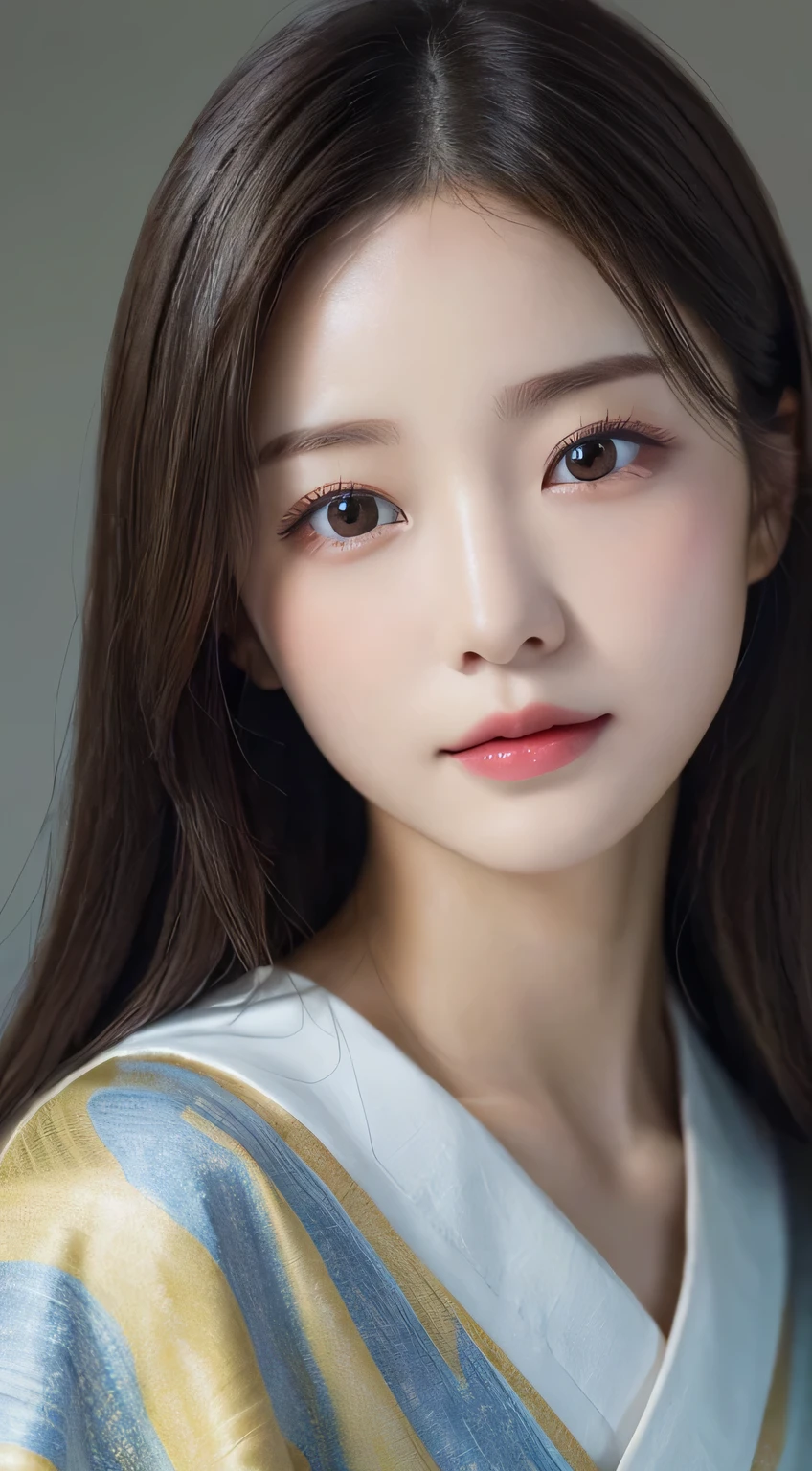 (Kimono,age19,no-makeup)、(top-quality,masterpiece:1.3,超A high resolution,),(ultra-detailliert,Caustics),(Photorealsitic:1.4,RAW shooting),Ultra-realistic capture,A highly detailed,high-definition16Kfor human skin、 Skin texture is natural、The skin looks healthy with an even tone、 Use natural light and color、 Anatomically correct、One Woman,japanes,,kawaii,A dark-haired,Middle hair,(depth of fields、chromatic abberation、Wide range of lighting、Natural Shading)