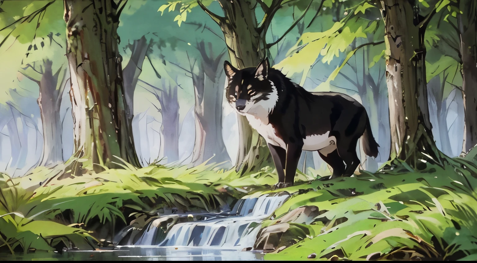(best quality,4k,8k,highres,masterpiece:1.2),ultra-detailed,(realistic,photorealistic,photo-realistic:1.37),fantasy beasts,forest wildlife,colorful,ethereal lighting,mystical atmosphere,densely populated explanation：
- "(best quality,4k,8k,highres,masterpiece:1.2),ultra-detailed,(realistic,photorealistic,photo-realistic:1.37)"：This part indicates that you want the generated image to be of high quality、photorealistic effect，detail-rich，The colors are real。
- "fantasy beasts"：Screen Principal，Describes the presence of various fantasy beasts in the picture，Emphasis on imagination and fantasy。
- "forest wildlife"：Further describing the environment of the picture are the wild animals in the forest，Emphasis on wild and natural elements。
- "colorful"：The colors used to describe the picture are rich and colorful，Increase the visual effect of the screen。
- "ethereal lighting"：Describes the extraordinary light effects in the picture，detached、Mysterious features。
- "mystical atmosphere"：further emphasizes the mysterious atmosphere，It gives a sense of mystery、Incredible feeling。
- "densely populated"：Describes the large number of wild animals in the picture，Shows the busyness and fullness of the picture。