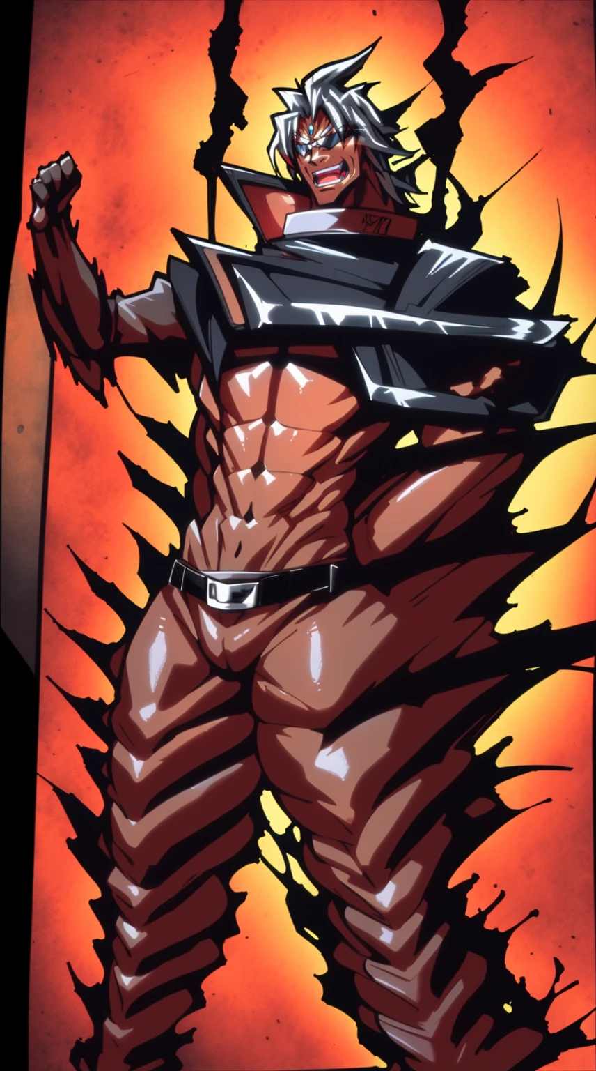 masterpiece, adam blade76, black jacked, long jacked, glasses, pants, belt, muscle, open mouth, smile, desert, sun, tower, full body, feet,refsheet, UHD, retina, masterpiece, ccurate, anatomically correct, textured skin, super detail, high details, high quality, award winning, best quality, highres, pullover