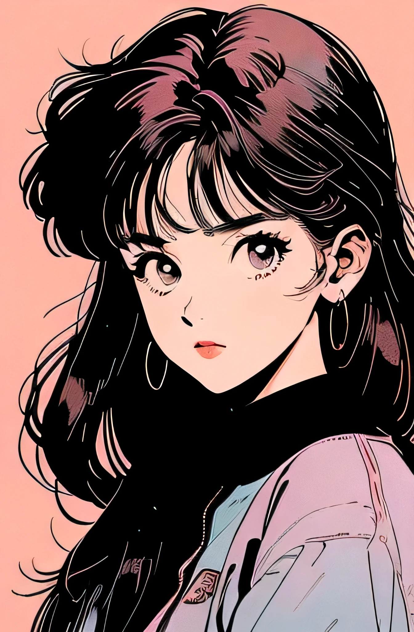 Anime Aesthetics, Anime-Kunststil, beautiful Anime-Kunststil, Lofi Girl aesthetic, Lofi Girl, digital Anime-Illustration, Hochwertiger Anime-Artstyle, Illustration im Anime-Stil, Anime-Vibes, beautiful anime portrait, Lofi-Kunststyle, Anime-Illustration, Lofi-Kunst, Niedlicher Kunststil