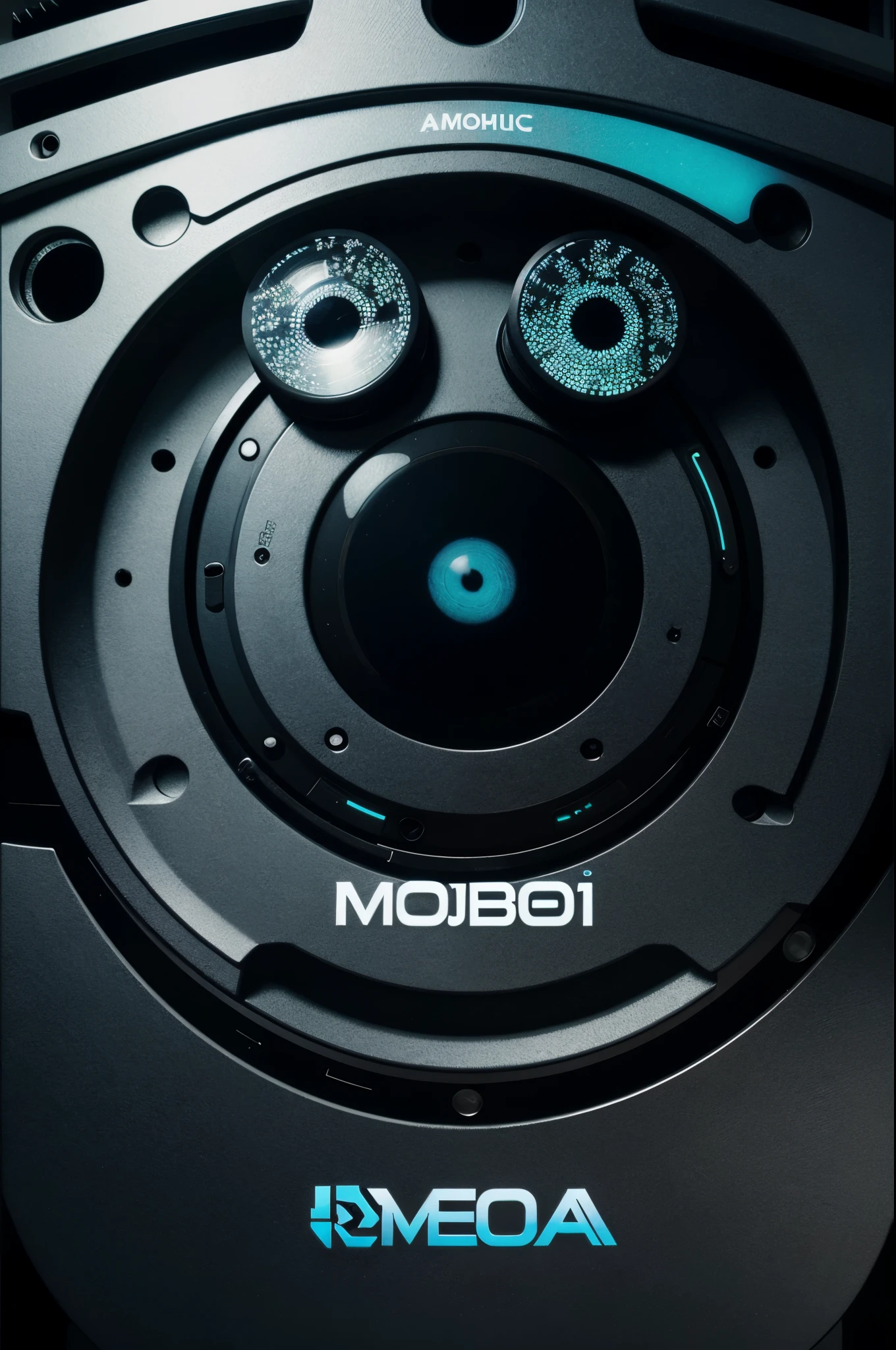 Create a logo for an electronic music worker,The name is:Proteus。Request to make the name and appearance of the amoeba eye-catching,Be cool at the same time