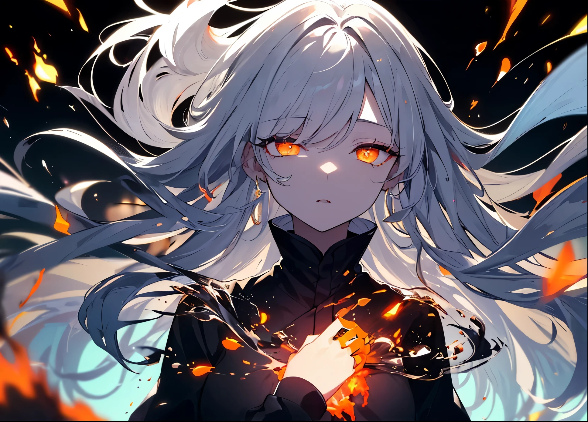(masterpiece:1), (best quality:1),1girl, portrait, (fire:1.1),(lifeless:1.25),(titan:1.2),(godly:1.25), (dangerous:1.25), tears,(godly:1.25), white theme<lora:S12 V4 1.0_28800:1>