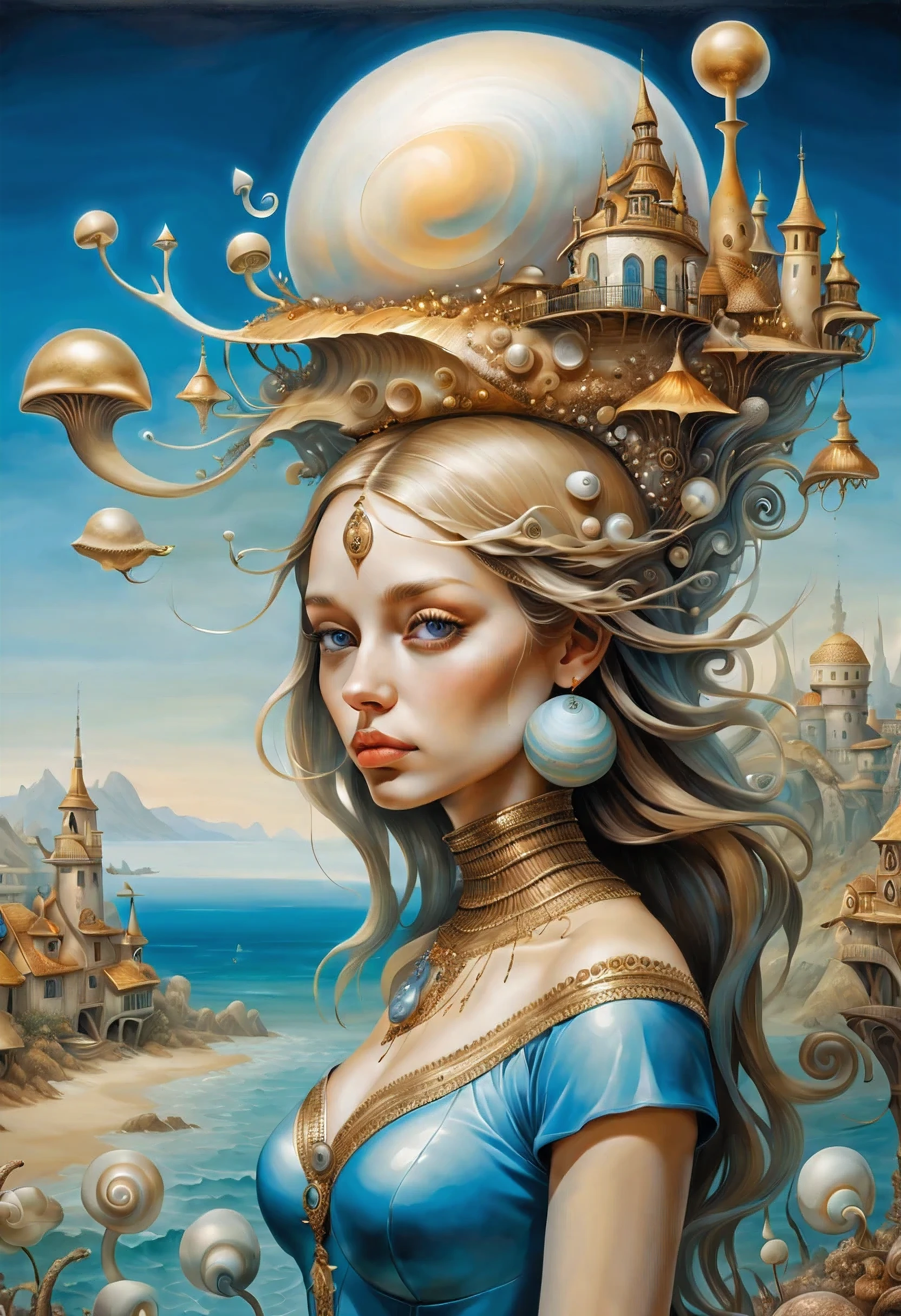 score_9, score_8_up,score_7_up, masterpiece, best quality, perfect anatomy, very aesthetic, official art, 8k,(masterpiece, Best quality: 1.2), Ultra detailed, cinematic lighting, HDR, illustration, landscape, 1 girl, (soft colors), Post-apocalyptic beach, night, Desert atmosphere, Girl sitting on the sand, covered with vegetation, (overcast sky), waves crash on the shore, (melancholic, but reassuring), A quiet moment of respite, (detailed textures), hair fluttering in the wind, облачно nightю, masterpiece, bright colors, Clear palette, dynamic shadows, full detailed, not naked,