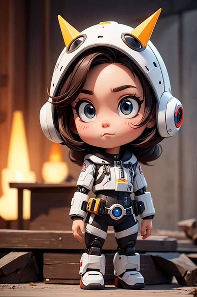 ((masterpiece, best_quality)) chibi robot, cute
