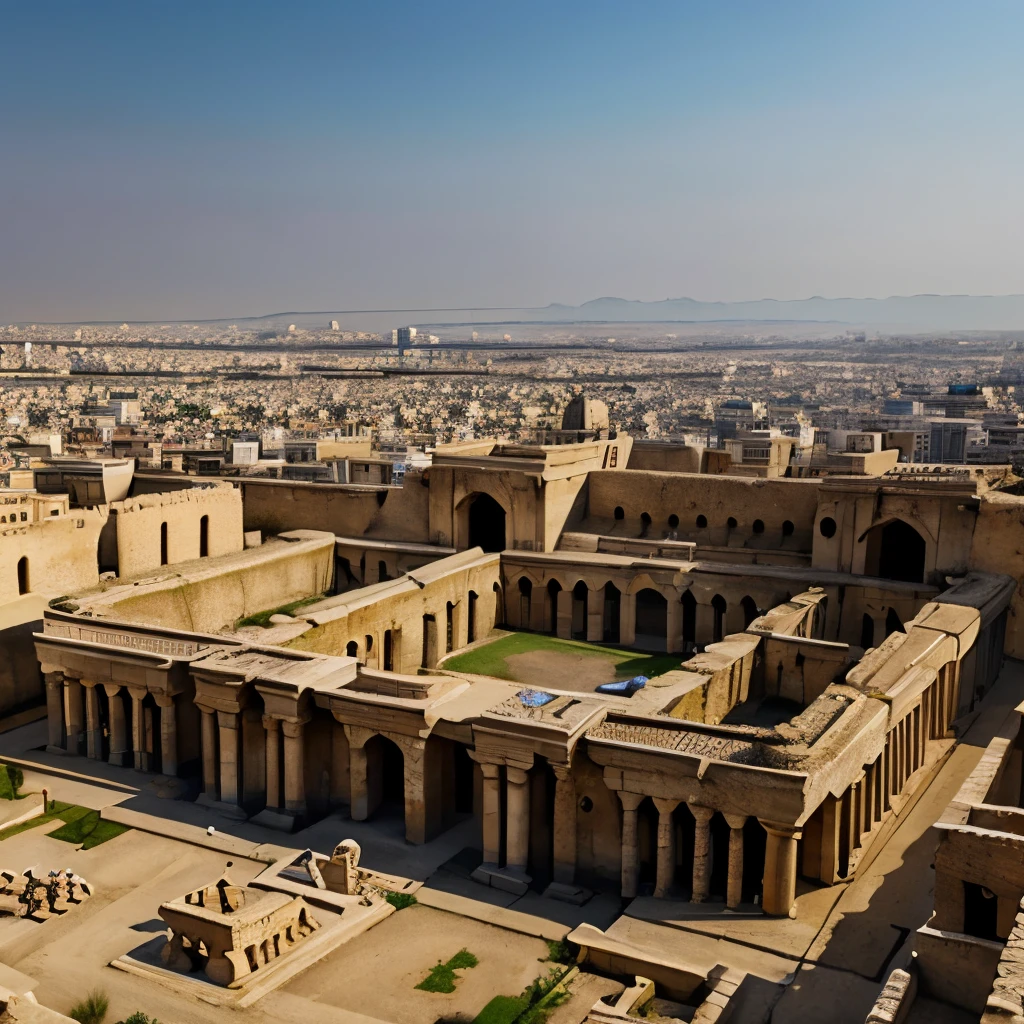 Realistic 6th century B.C.E city pf Babylon