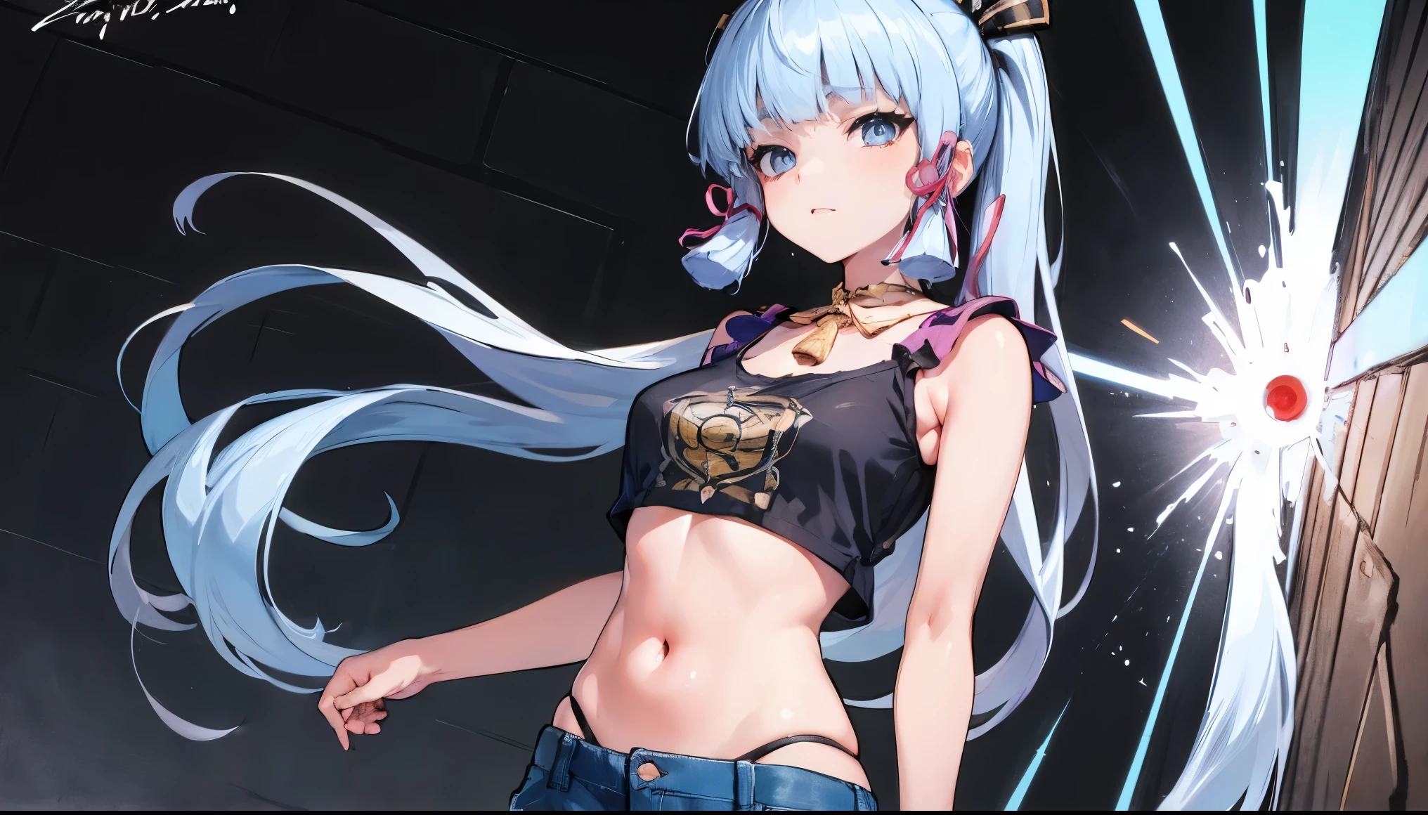 Nsfw, (((Nu-13,BLAZBLUE))),1 girl, huge tits, thighs,solo, Ahoge, gray hair, red eyes, ((single braid)),(((masterpiece,High resolution,best quality))), (open legs),solo, looking at viewer, open mouth, solo, blush, Wet clothes, heart mark, Raise your arms, wet with water, Restraint, rope, be tied up, restrained body, in the basement, Top quality, wall paper, 4K