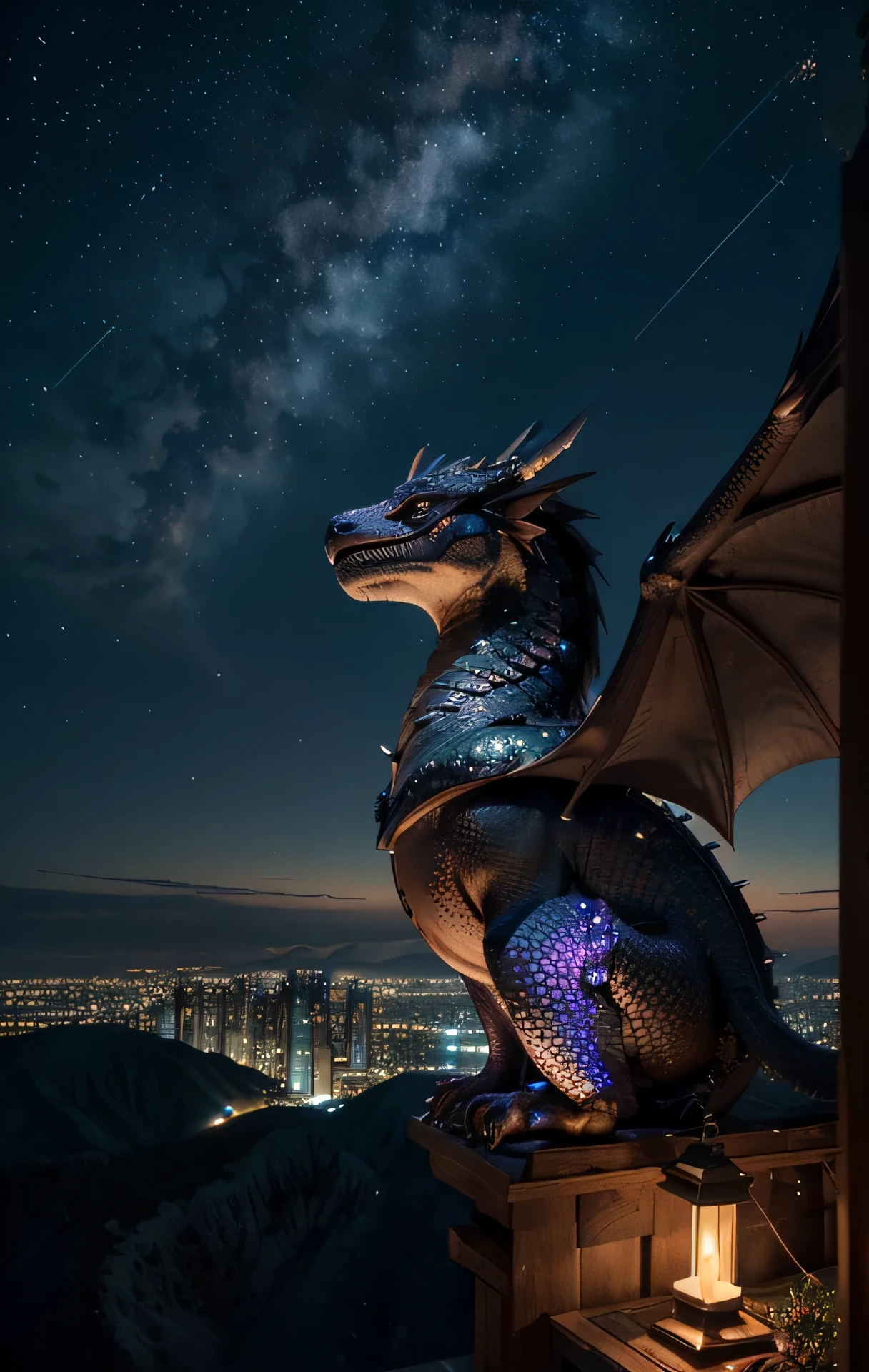 (Best Quality,4K,8K,hight resolution,masutepiece:1.2),Ultra-detailed,nigh sky,shenron,(Dragon of the Japan Wind),Ethereal,flight,Fantasy,myth,Stars,glitters,Moonlit,Serene,Awesome,grand,climb,floating,Twilight,An majestic,mythの領域,Legendary,powerful,Wings,blazing,power,Night creatures,awe-inspiring,charmed,Enchanted,Shimmering scales,Gorgeous,myth上の獣,Unfathomable,Magnificent,awe-inspiringの念を起こさせる、 power,moonshine,cosmic artwork.