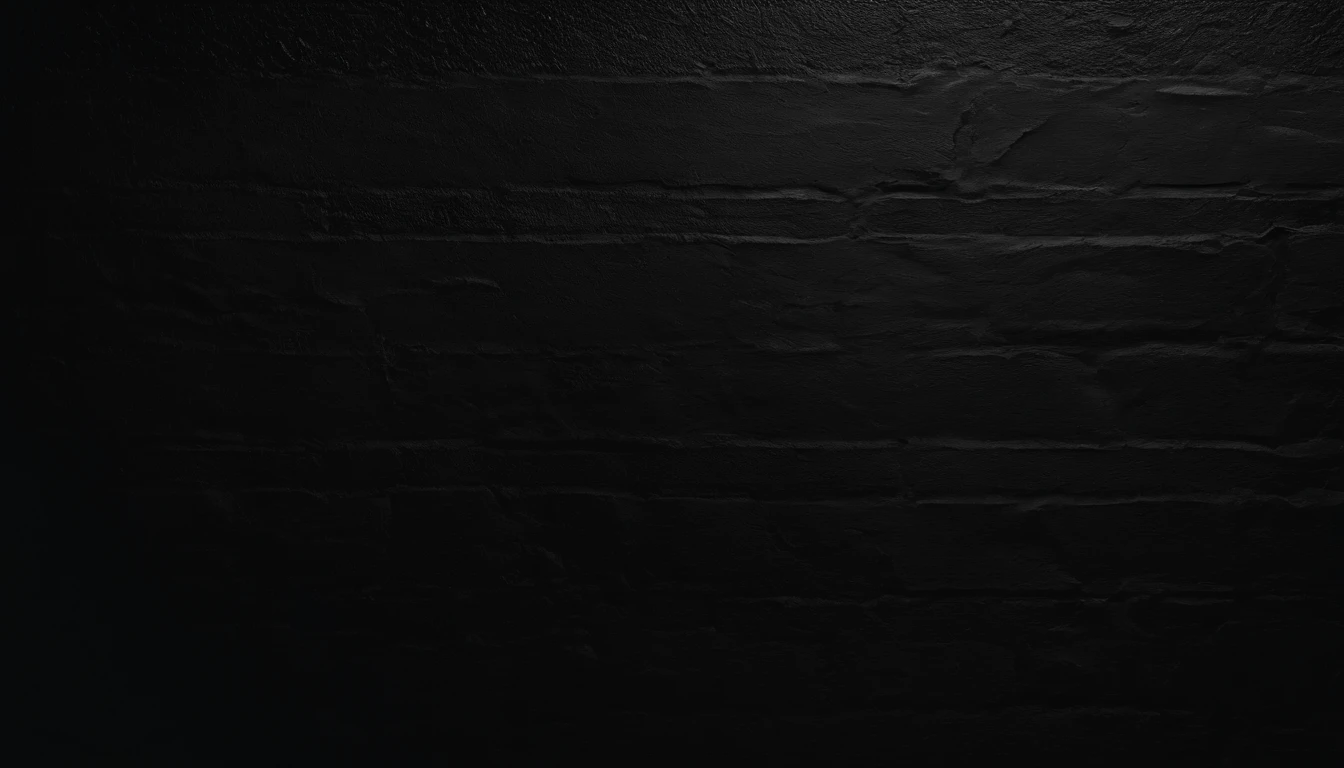 a detailed macro shot of the texture of an empty black wall, focusing on the fine grain and subtle imperfections that give it character and depth