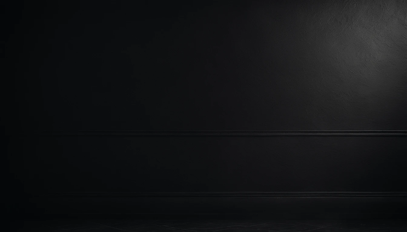 a detailed macro shot of the texture of an empty black wall, focusing on the fine grain and subtle imperfections that give it character and depth