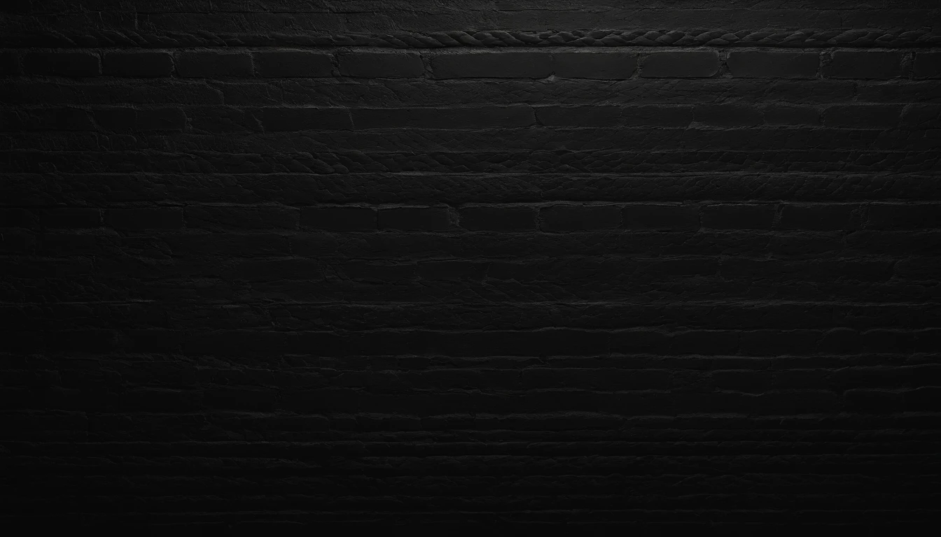 a detailed macro shot of the texture of an empty black wall, focusing on the fine grain and subtle imperfections that give it character and depth