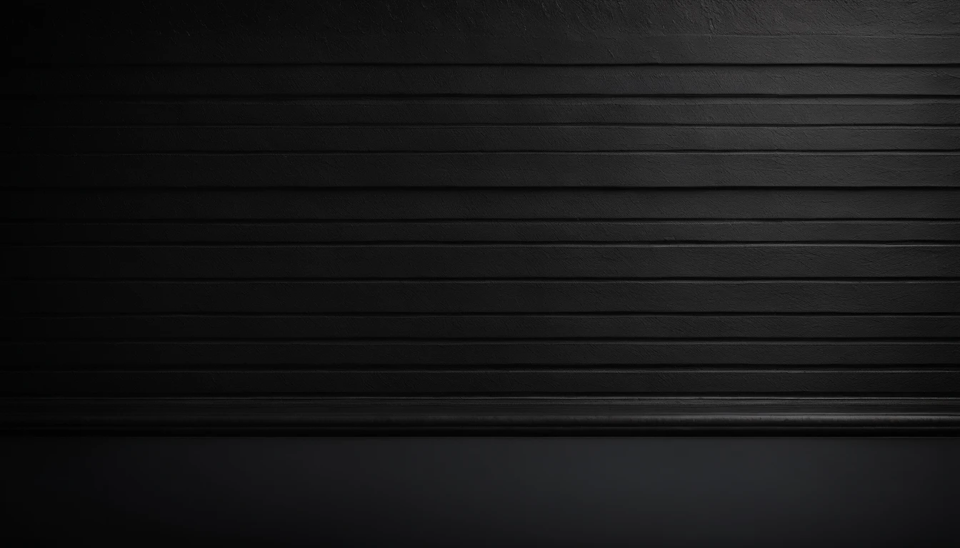 a detailed macro shot of the texture of an empty black wall, focusing on the fine grain and subtle imperfections that give it character and depth