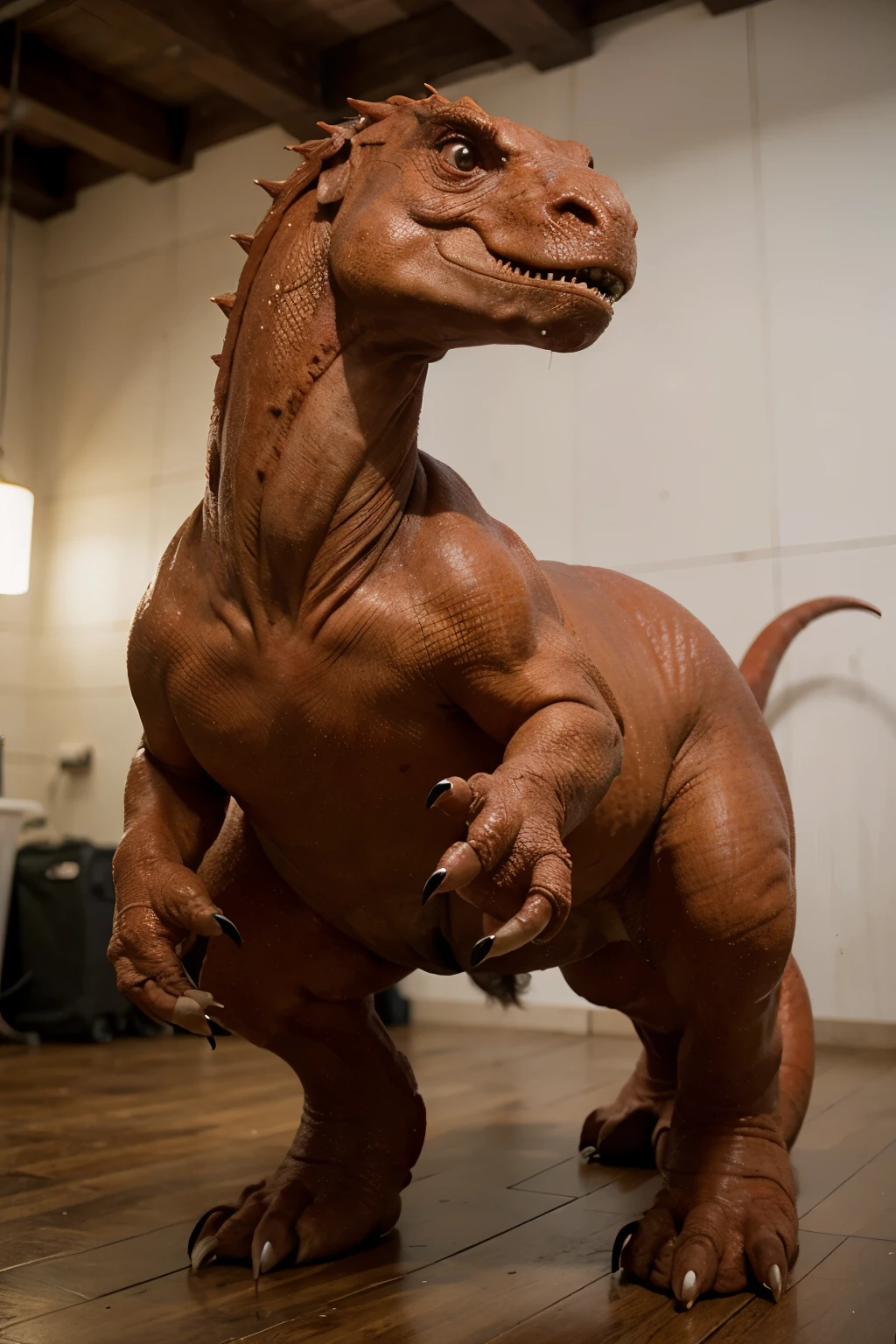 ((((dinosaur, feral)))), ((((hyper veiny dick in penis)))), indoors, masterpiece, high quality, realistic, detailed background, ((((anal, veiny dick in penis)))), ((((hyper, equine penis, stomach bulge, belly inflation, excessive cum, hyper balls)))), (((((hyper veiny penis in penis, penis in hyper penis, tail up, raised tail, duo, docking, penis in penis, looking at each other)))))