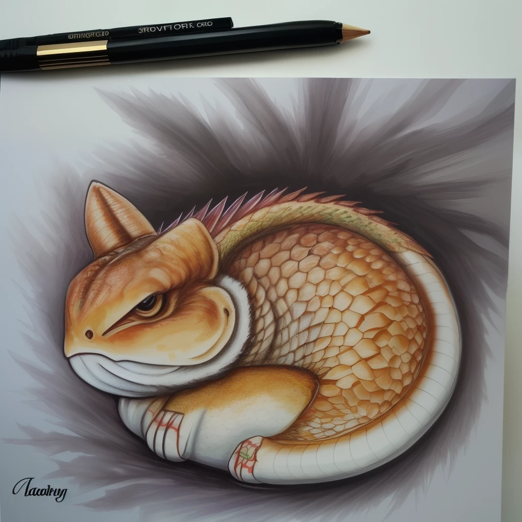 Draw a fried dragon meat with garlic sprouts --auto --s2