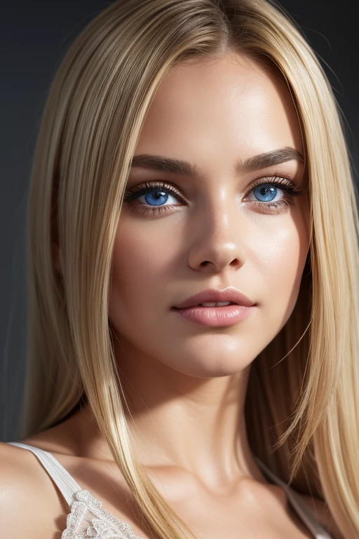 Beautiful, detailed eyes, beautiful, detailed lips, extremely detailed eyes and face, long eyelashes, ultra-detailed, photorealistic: 1.37, HDR, UHD, studio lighting, ultra-thin color, sharp focus, physically based rendering, extreme, blonde hair, sweet smile , beautiful brown eyes, blue eyes, young-looking girl, with sweet-looking facial features