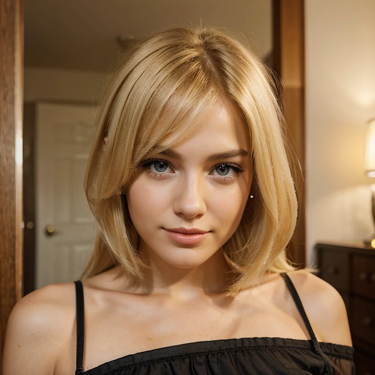 Blonde woman