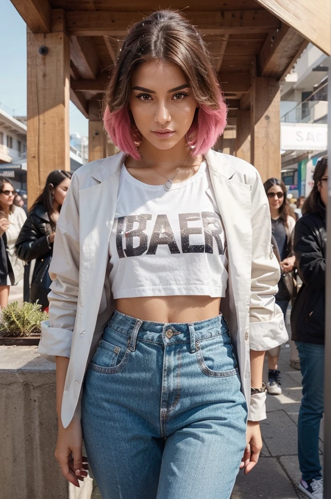 "Develop a charismatic female character to become an Instagram digital influencer. She should embody an appealing lifestyle, blending fashion, travel, and inspiring tips. Create a profile that captures followers' attention with engaging content, vibrant imagery, and an authentic narrative to foster engagement and attract a solid follower base." seed:
