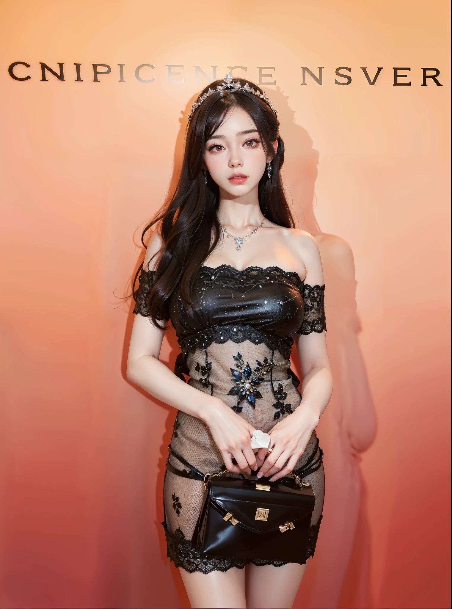 Imperial sister,詳細な目,Snow Queen,put the crown on your head,Detailed facial expressions,Ripe body,Tall figure,the number,legs long,4K,k hd,fleshy feeling,White translucent lace,白皙Plump body,Nice face,Cherry small mouth,beautiful and delicious(3D royal sister),Plump body,gloss gel coat,gorgeously dressed queen,Gem Diamond Crown,