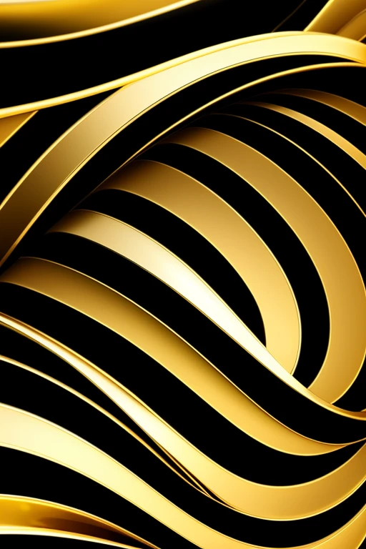 a close up of a black and gold abstract background with a swirl, golden curve composition, black and gold rich color, gold black, golden smooth material, golden curve structure, glossy surface, black and gold colors, gold silk, metallic polished surfaces, liquid golden and black fluid, draped in silky gold, gold and black, shiny metallic glossy skin, gold background