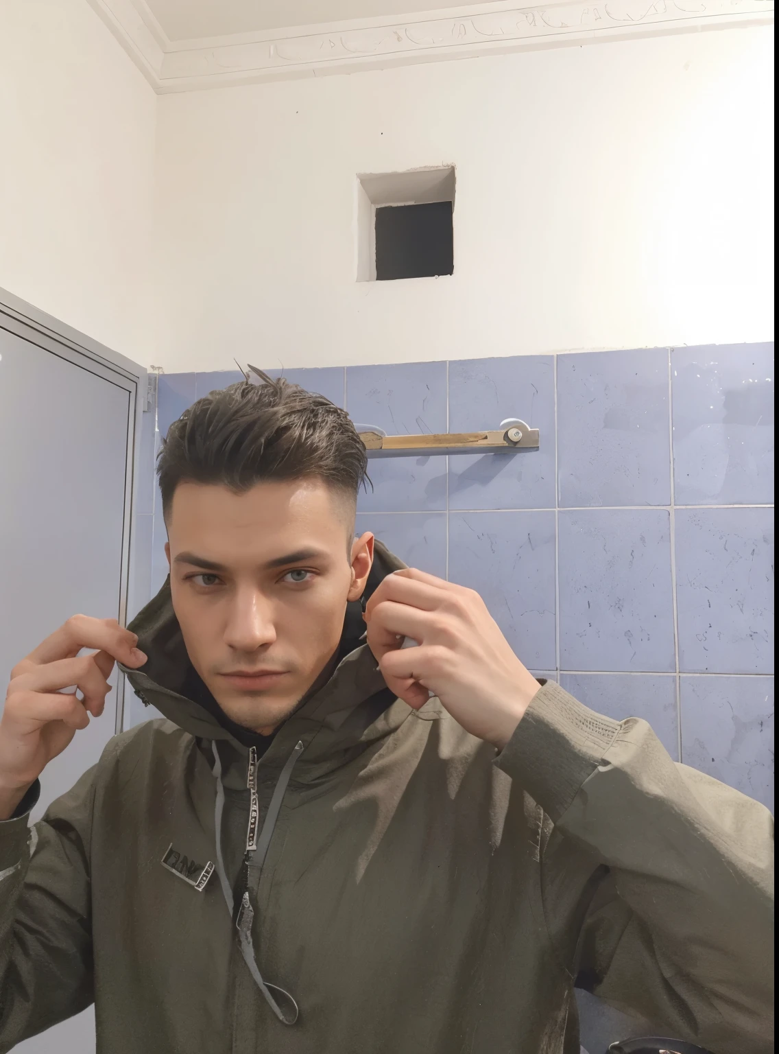 Style cyberpunk,1 homme,