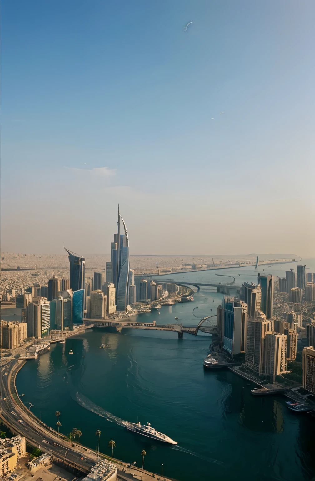 City scape, middle east, arab, capital city, coastline