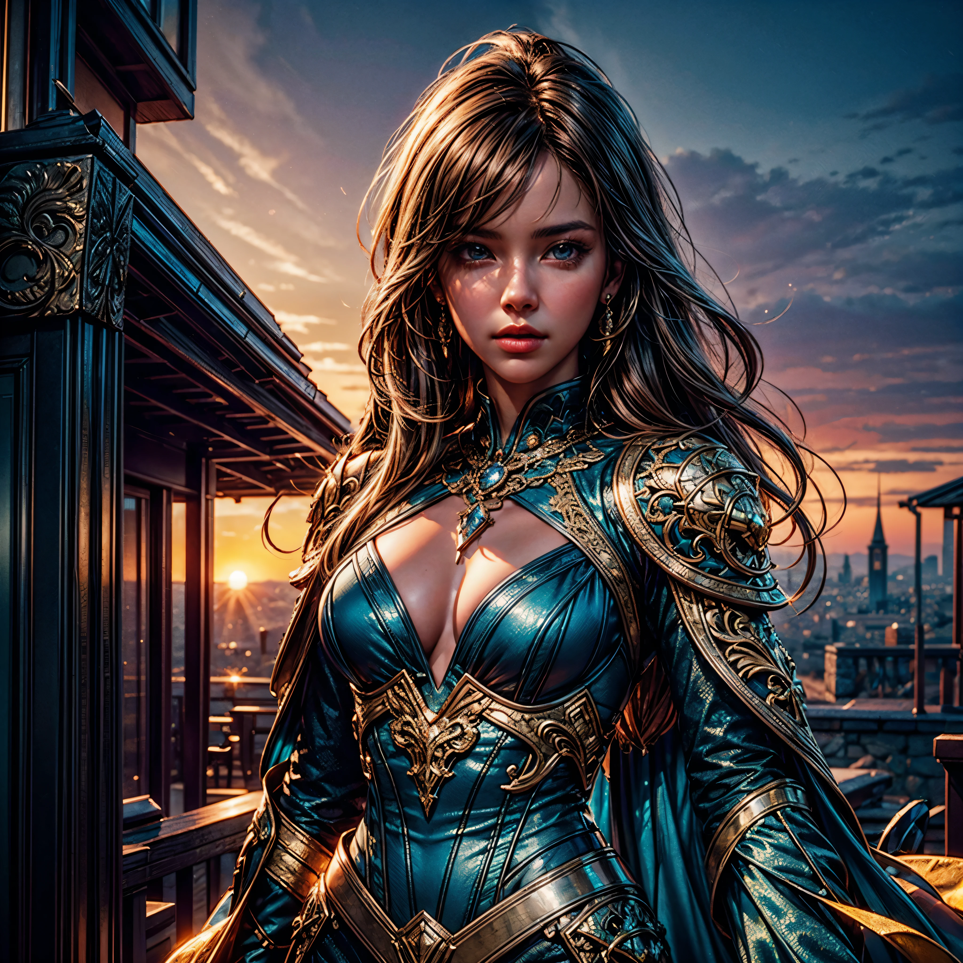 (masterpiece), (extremely intricate:1.3), (realistic), portrait of a girl, the most beautiful in the world, (medieval armor), metal reflections, upper body, outdoors, intense sunlight, far away castle, professional photograph of a stunning woman detailed, sharp focus, dramatic, award winning, cinematic lighting, octane render unreal engine, volumetrics dtx, (film grain, blurry background, blurry foreground, bokeh, depth of field, sunset, motion blur:1.3), chainmail UnrealEngine5 ultra Cinematic_Lighting VanGogh masterpiece Goddess deep path equirectangular urban ultra_photo-realistic meticulously intricate ultra_high-details ultra_high-quality ultra_high-def ultra_high-res optimal ultra_sharpness focus perfection accurate volumetric Lightning contrast global illumination cgi vfx sfx reflex Octane_rendered extreme improved radiant graduated UHD XT3 DSLR HDR romm rgb pbr 3dcg fxaa blu-ray vivid colors-coded backlight frontlight anti-aliasing fkaa txaa rtx ssao opengl-shaders glsl-shaders post-processing post-production cell-shading tone-mapping luminescence Crystalline sex naked nsfw varies multi etc. --s 1000 --c 20 --q 20 --chaos 100