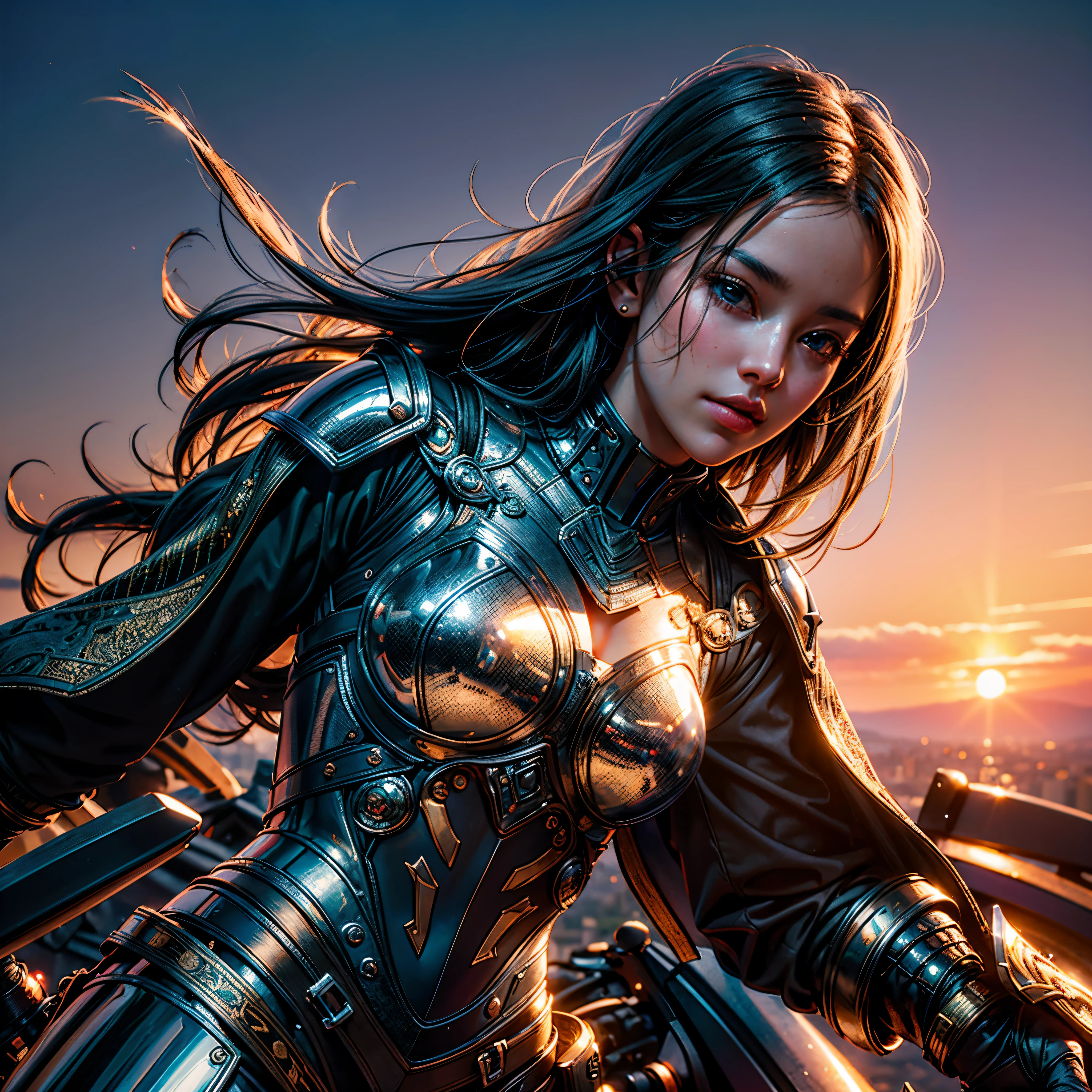 (masterpiece), (extremely intricate:1.3), (realistic), portrait of a girl, the most beautiful in the world, (medieval armor), metal reflections, upper body, outdoors, intense sunlight, far away castle, professional photograph of a stunning woman detailed, sharp focus, dramatic, award winning, cinematic lighting, octane render unreal engine, volumetrics dtx, (film grain, blurry background, blurry foreground, bokeh, depth of field, sunset, motion blur:1.3), chainmail UnrealEngine5 ultra Cinematic_Lighting VanGogh masterpiece Goddess deep path equirectangular urban ultra_photo-realistic meticulously intricate ultra_high-details ultra_high-quality ultra_high-def ultra_high-res optimal ultra_sharpness focus perfection accurate volumetric Lightning contrast global illumination cgi vfx sfx reflex Octane_rendered extreme improved radiant graduated UHD XT3 DSLR HDR romm rgb pbr 3dcg fxaa blu-ray vivid colors-coded backlight frontlight anti-aliasing fkaa txaa rtx ssao opengl-shaders glsl-shaders post-processing post-production cell-shading tone-mapping luminescence Crystalline sex naked nsfw varies multi etc. --s 1000 --c 20 --q 20 --chaos 100