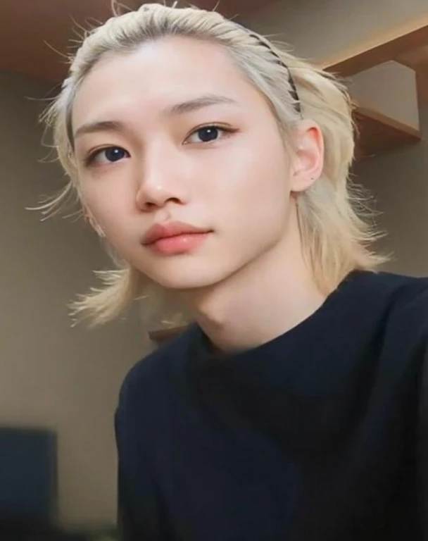 an adorable korean face, Lee Felix , Stray Kids, Cai Xukun, portrait of jossi do blackpink, jossi do blackpink, Jaeyeon Nam, Jimin\'s right eyelid swollen, Felix, Yanjun Chengt