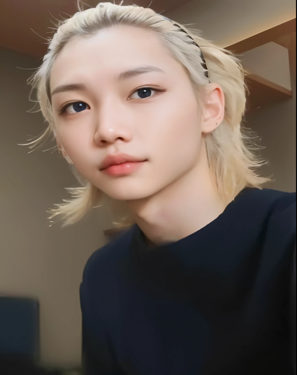 an adorable korean face, Lee Felix , Stray Kids, Cai Xukun, portrait of jossi do blackpink, jossi do blackpink, Jaeyeon Nam, Jimin\'s right eyelid swollen, Felix, Yanjun Chengt