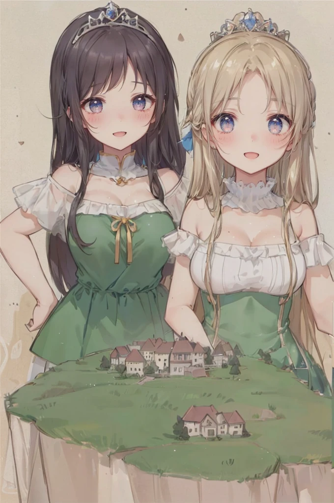 ( tiny village from above: 1.8), (houses), hills, (towers), (medieval setting: 1.2), (cliffs:1.2), (commoner clothes: 1.2) mountains, (elfgirl:1.1), beautiful_girl,cute_face,red_ribbon,beautiful,best_quality,good_anatomy, (anime drawing:1.1), (simple bold lines: 1.1), (anime:1.1), (very cute anime girl), (bright), (low contrast), (prettiest teenage girl), (mature face: 1.1), (anime drawing:1.1), (simple bold lines: 1.1), (anime:1.1), (very cute anime girl), (bright), (low contrast), (prettiest teenage girl), (mature face: 1.1), (tall girl: 1.5),