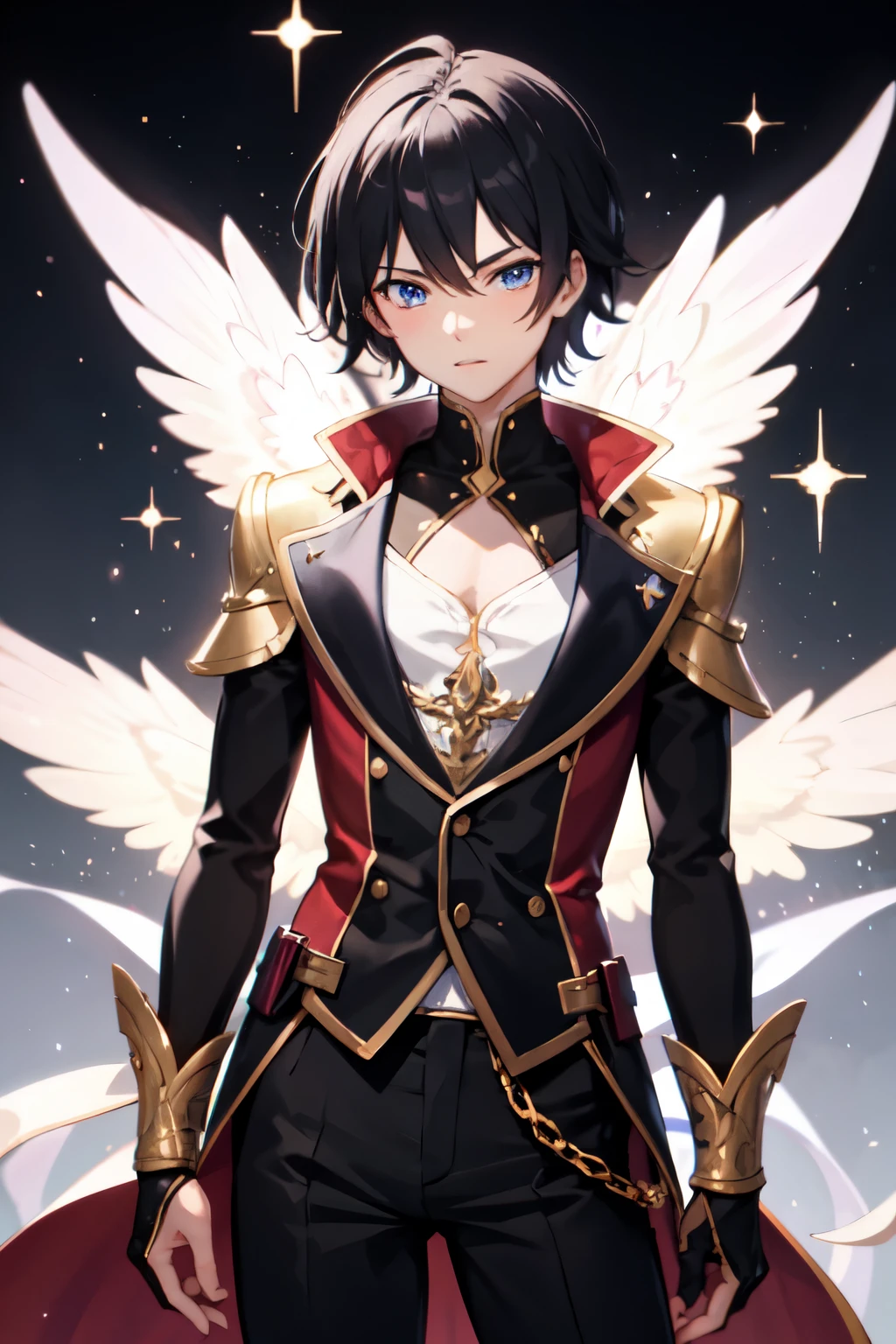 anime boy speels magic