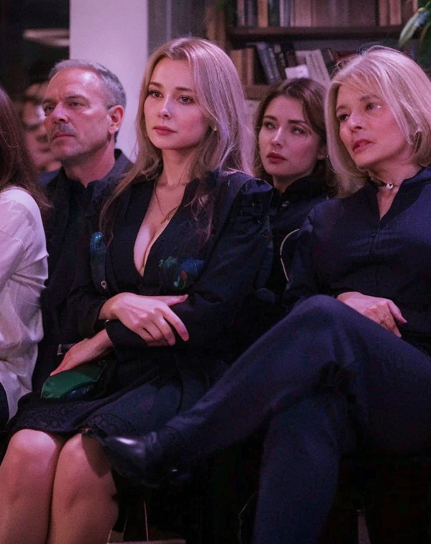 Improve quality significantly, middle lady vert sexy, ultra-high detail, ultra realistic, high-quality, double size, remove grains, keep the facials of the middle lady the same, do not modify the face of the middle lady