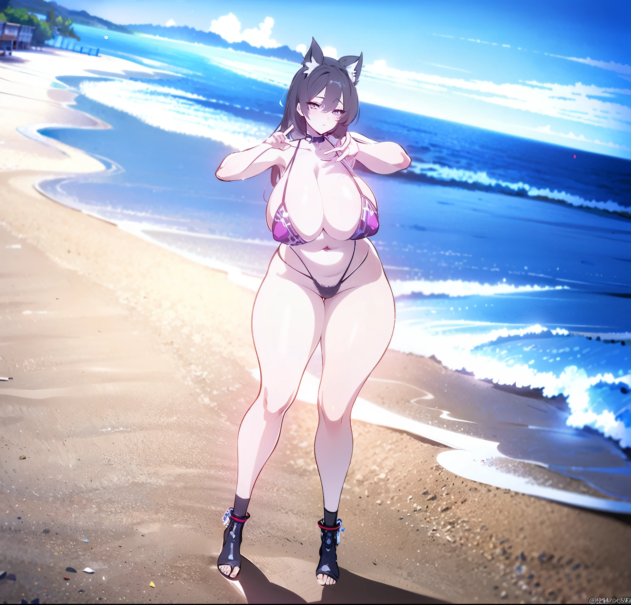 ​masterpiece、Colossal tits、Curve,Beautiful black hair long girl,Full body.ヤシの木と青い空のあるin beach剣を持つアニメのキャラクター, white haired god, shikamimi, Top Rated on pixiv, in beach, Shirabii, from girls frontline, from the azur lane videogame, official artwork, high detailed official artwork, in beach, best anime 4k konachan wallpaper, Azur Lane character scythe and anime girl with a scythe on the butt, by Shitao, 2 b, 2b,  cutesexyrobutts, Chic, Seductive Anime Girl, 小さなCurve美のロリ, very detailed Artgerm, [ 4 k digital art ]!!, noire, badass pose, by Yang J, guweiz, thighs thighs thighs thighs!!!