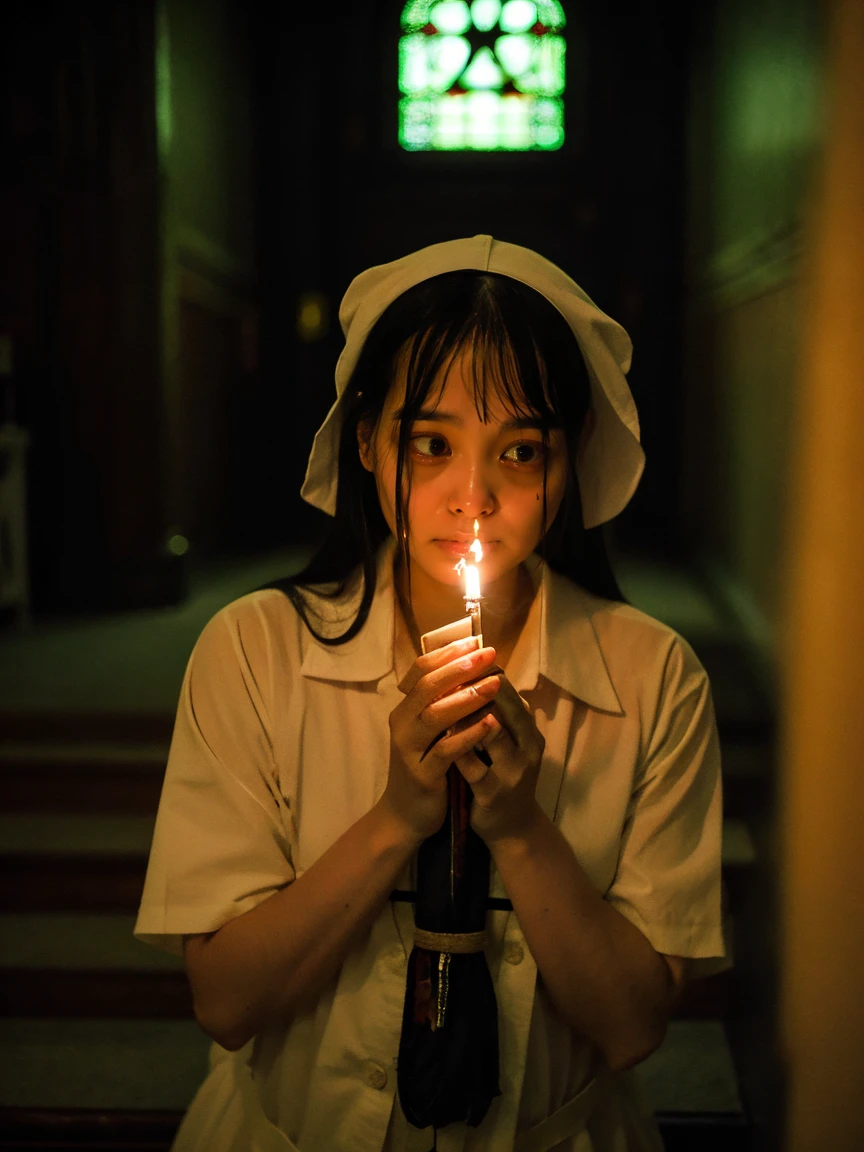 obedience to god、dull face、no-makeup、heavy々sacred catholic temple、Naked Woman、devil worship...、exorcist、Dark Face、is crying、Haggard face、Hollow eyes、sob、full bodyesbian、Bare legged、Dimly lit place、near death、Grieving