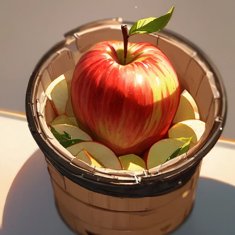 an apple