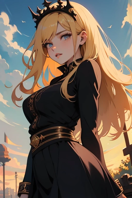 SFW, 1girl, Enfoque en solitario, Pov, Plano muy amplio, Paisaje, Arquitectura de Asia Oriental, luz del sol, amanecer, flotante, nube, Cielo, lluvia, Agua, cuerpo completo, al aire libre, paisaje, Profundidad de campo
