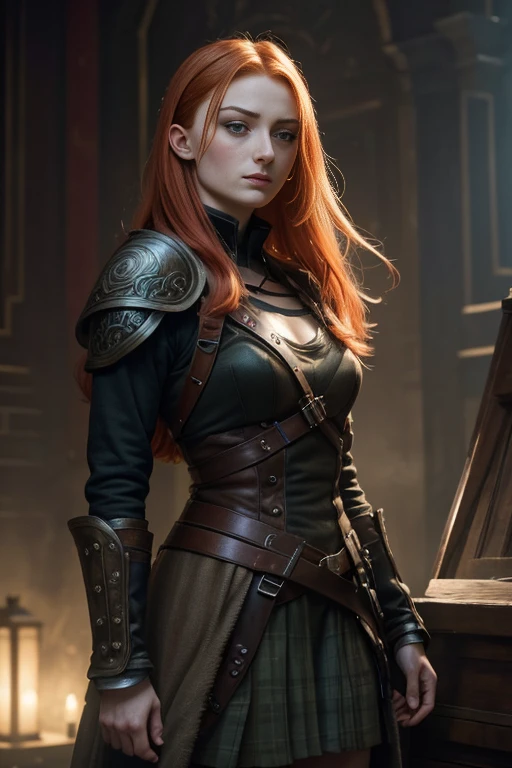 (ti_turner sophie turner:1.1), detailed face, (extremely detailed 8k wallpaper), [by justin gerard and greg rutkowski, realistic, dnd, character design, trending on artstation:professional photography, award winning photography, fill light, analog 85mm sharp focus, d750 hdr photo by Ying Tang , focus on the eyes, 8k canon RAW, art photography, hard light, movie still from Braveheart , knollingcase by Simon Bisley:0.3]