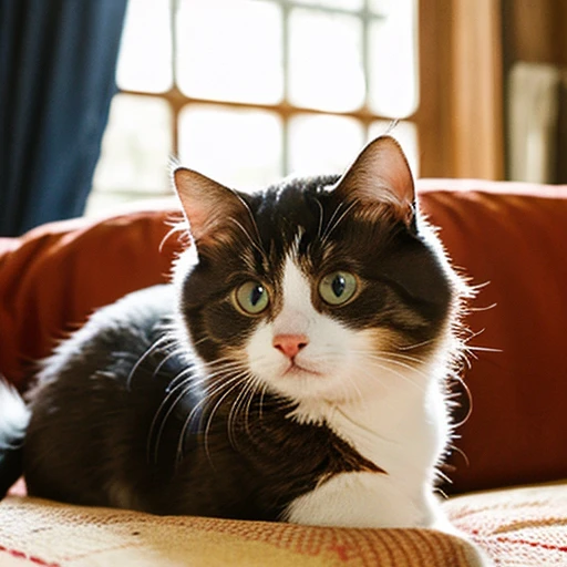 a cute little cat