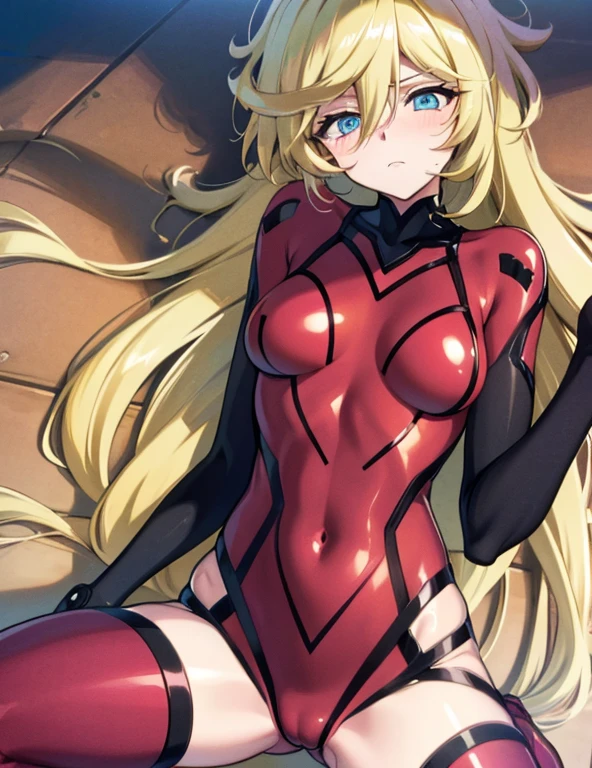 masutepiece, Best Quality,Sleeping on my back on the bed,Female one,Crab crotch,show your boots,thigh high boots,globe,Strange thieves,Elegant, 1girl in, well-muscled,Cute, blushed, Looking at Viewer, frombelow,leotard, jail, Beautiful eyes, Beautiful background, light Particle, Sun rays, Dramatic Lighting, Outside, shiny, Realistic, masutepiece, Best Quality, Ultra-detailed, Detailed, Scenery, Beautiful detailed eyes, detailed hairs