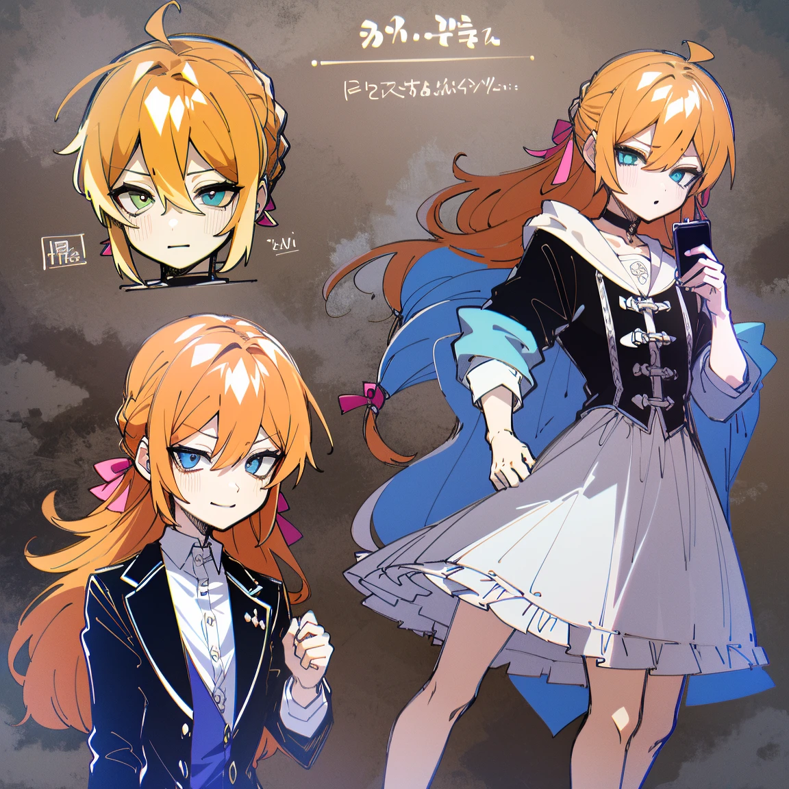 2 d anime style, anime art style моэ, Jazz & Increased, cute art style, Иллюстрация in anime style, anime girl, Author: Kamagurka, at pixiv, pixiv style, pixiv, in anime style, anime art style, Full Body Commission, a 1girl, Holds out his hand, Holds the phone
