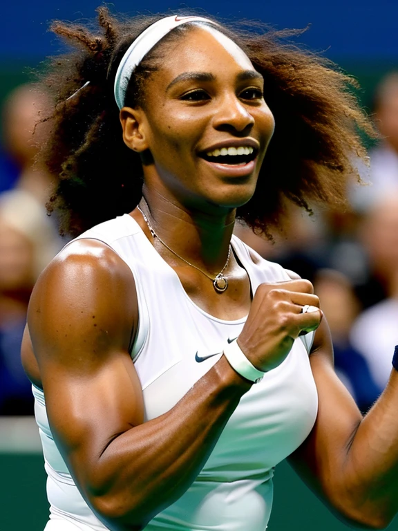1, tennis player, female, dark skin, masturbation, grabbing own ass, masturbating, fingers in pussy, hyperass, giant , huge , big , sweaty, covered in sweat, oily, oiled up, 🥵 